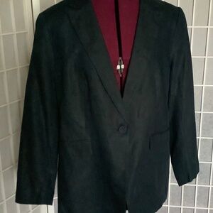 Blue Linen Jacket H&M